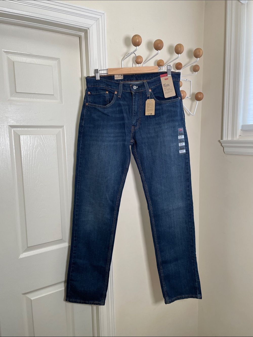Levi's 559 NWT Relaxed Straight Denim Jeans - Blue - 34x34